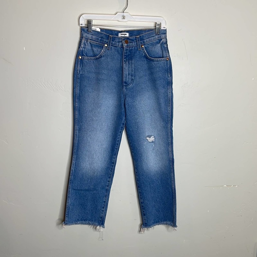 Wrangler Wild West 603 High Rise Straight Leg Jeans New with tags Size 28